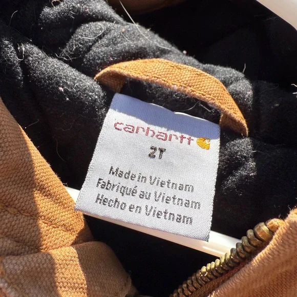 Carhartt Tan Quilted Jacket - Picture 2 of 2